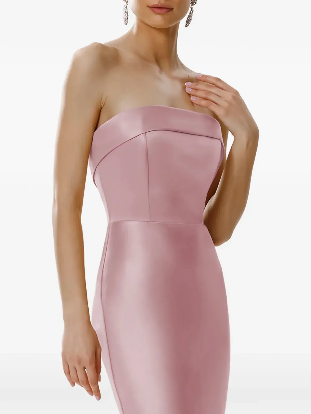 FRAMBOISE Dhara strapless maxi dress - 画像4
