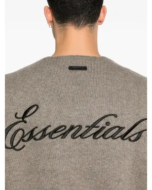 FEAR OF GOD ESSENTIALS 刺繍セーター - ベージュ系 - サムネイル5