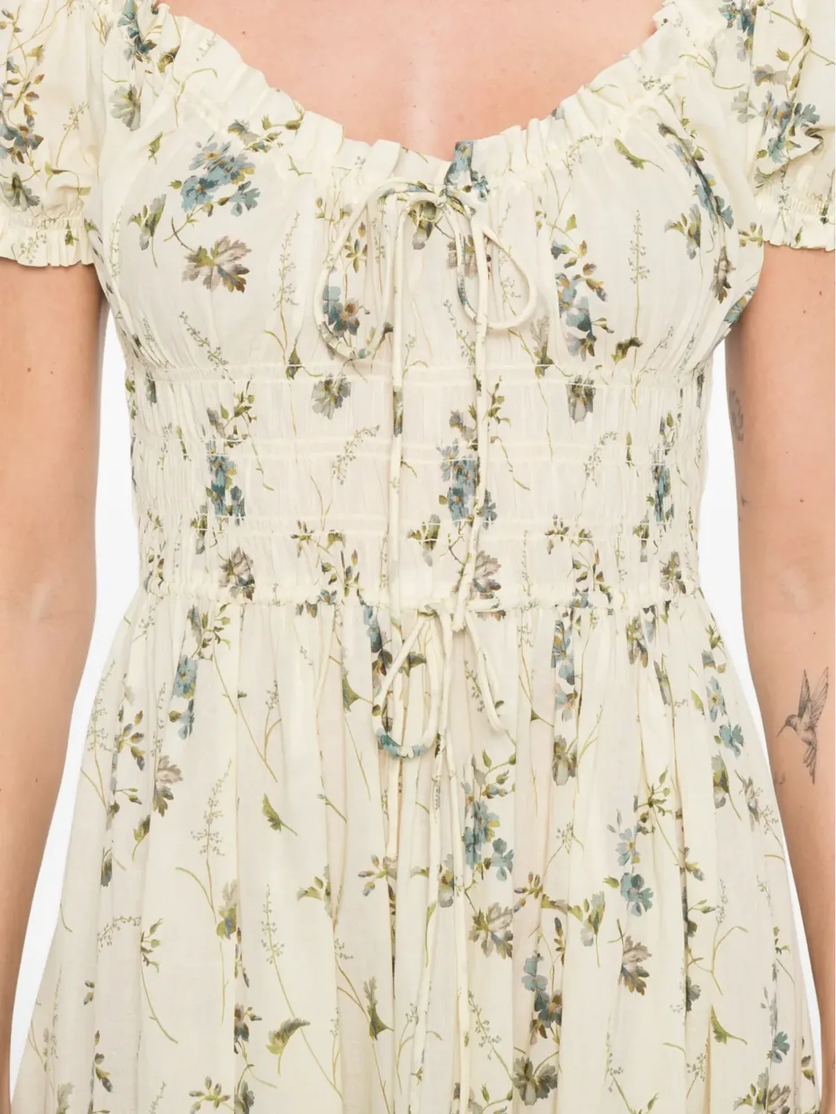 DÔEN Ashlynn floral-print midi dress - 画像5