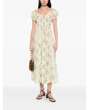 DÔEN Ashlynn floral-print midi dress - サムネイル2