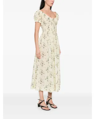DÔEN Ashlynn floral-print midi dress - サムネイル3