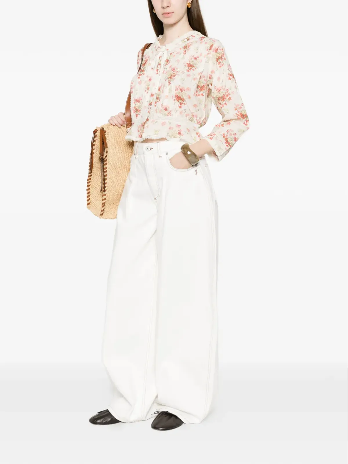 DÔEN Hillock lace blouse - 画像2
