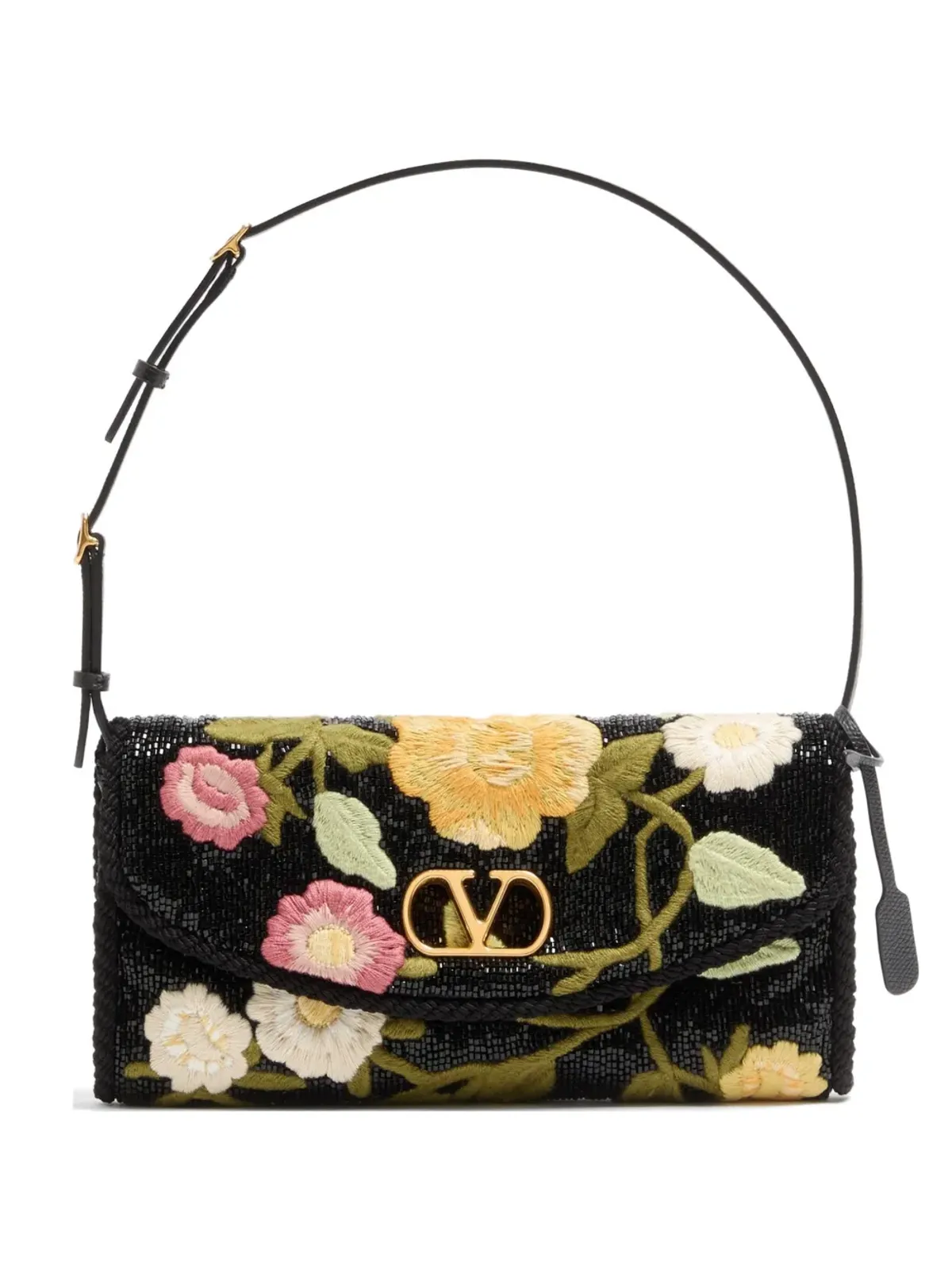 Valentino Garavani DeVain 小型刺繍ショルダーバッグ - 画像1
