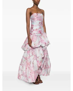 Aje Ambrose strapless maxi dress - Blue - サムネイル3