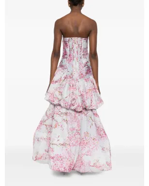 Aje Ambrose strapless maxi dress - Blue - サムネイル4