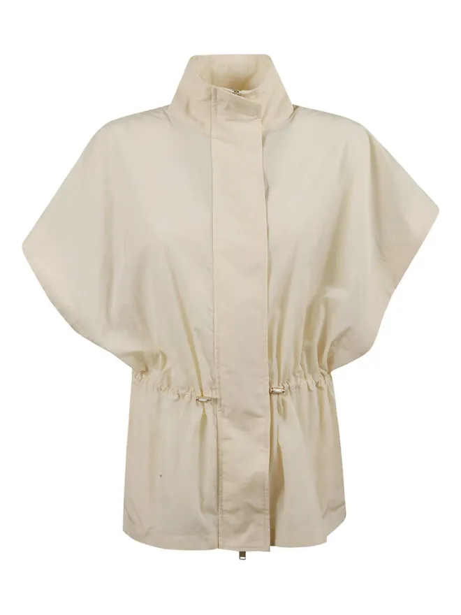 Fabiana Filippi Fabiana Filippi 隠しファスナー付きドローコードケープの商品画像