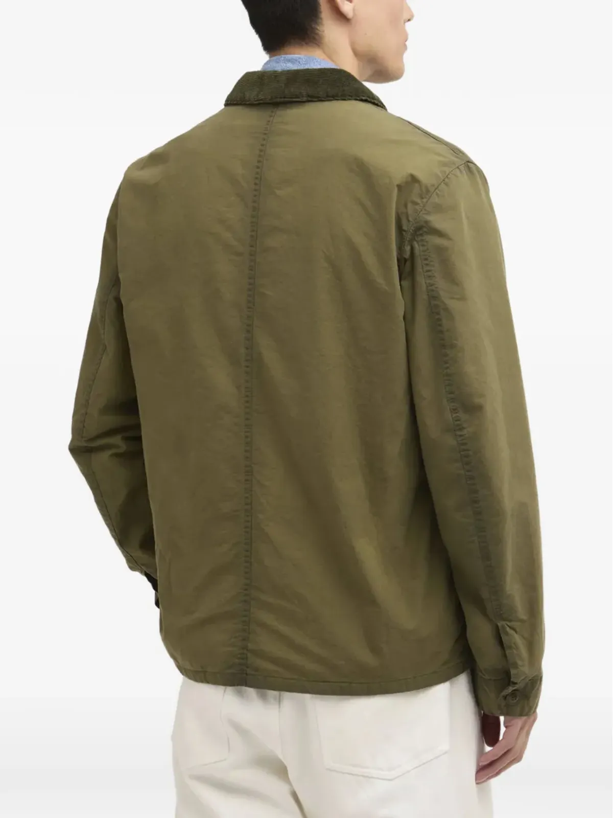 Barbour International コーデュロイ襟付きコットンジャケット - 画像3
