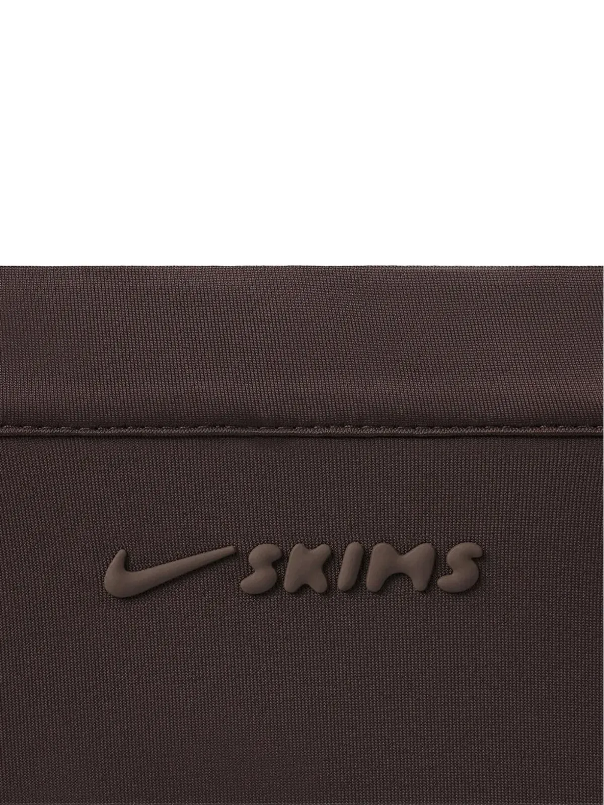 Skims シャイン トライアングル スポーツブラ - ブラウン - 画像2