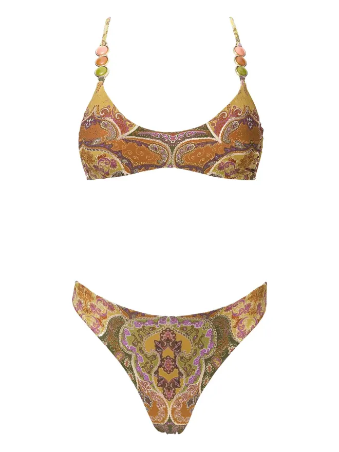 SOFIA ERHAN SOFIA ERHAN ジゼル ビーズプリント水着の商品画像