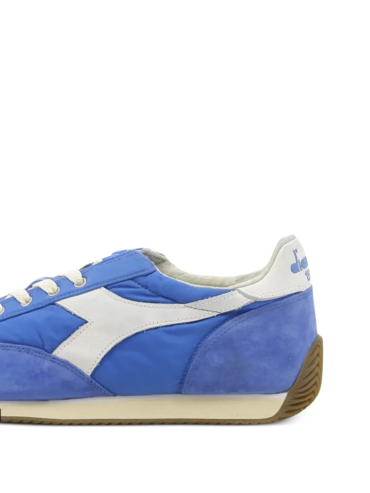Diadora スエードパネルスニーカー ブルー - 画像5