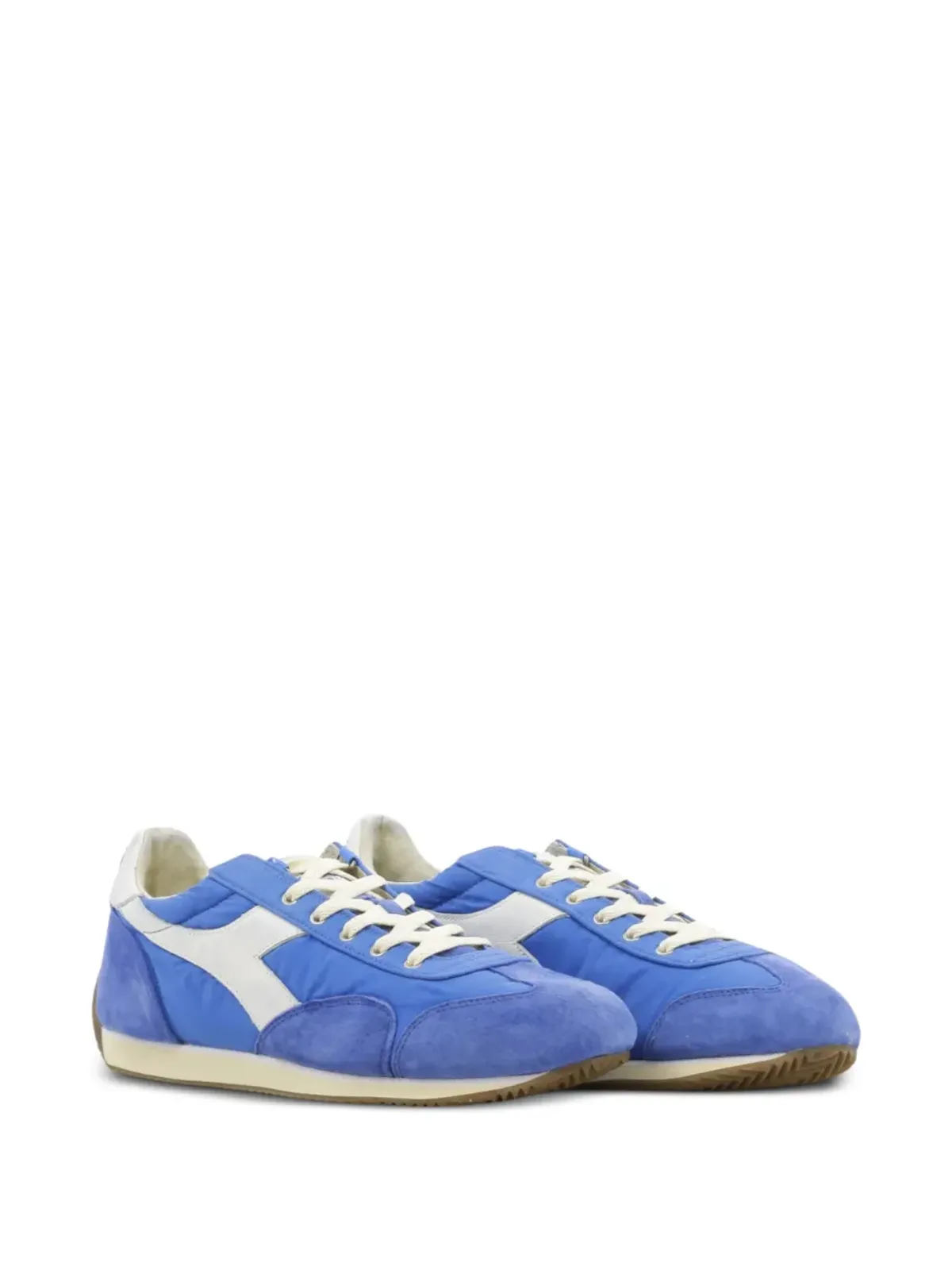 Diadora スエードパネルスニーカー ブルー - 画像2