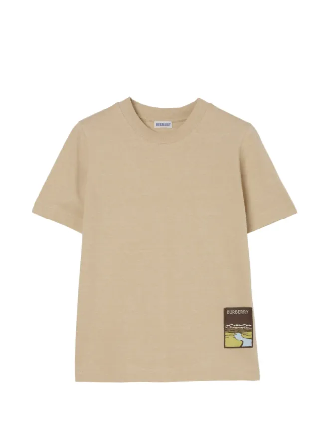 Burberry Burberry ランドスケープ レーベル クルーネックTシャツの商品画像