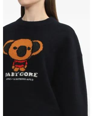 APEe by A BATHING APE コアラ・グラフィックセーター - サムネイル5