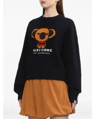 APEe by A BATHING APE コアラ・グラフィックセーター - サムネイル3