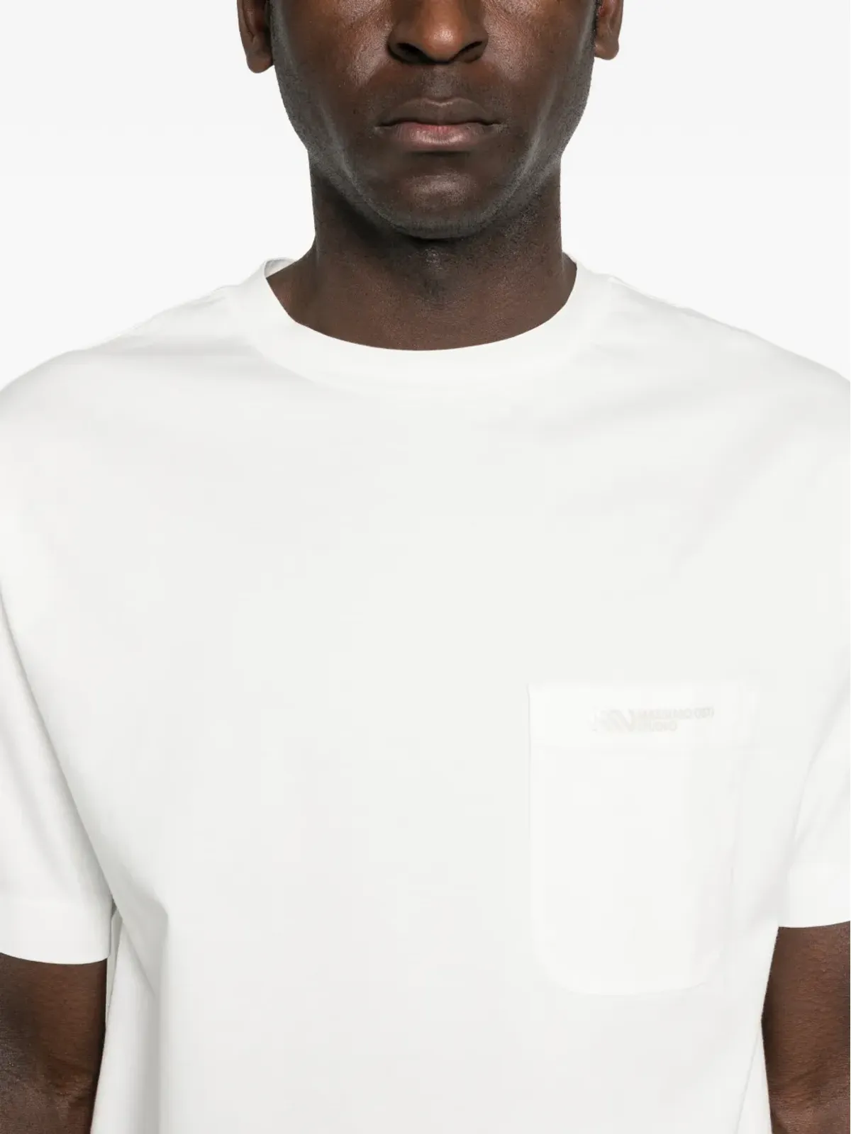 Massimo Osti Studio ポケットロゴディテール Tシャツ - 画像5