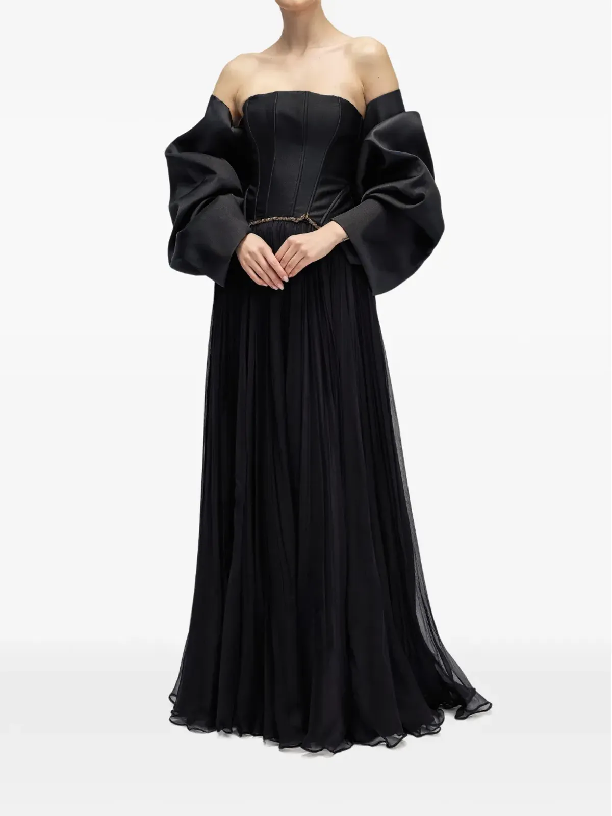 ARAFTU エンベリッシュドガウン - 画像1