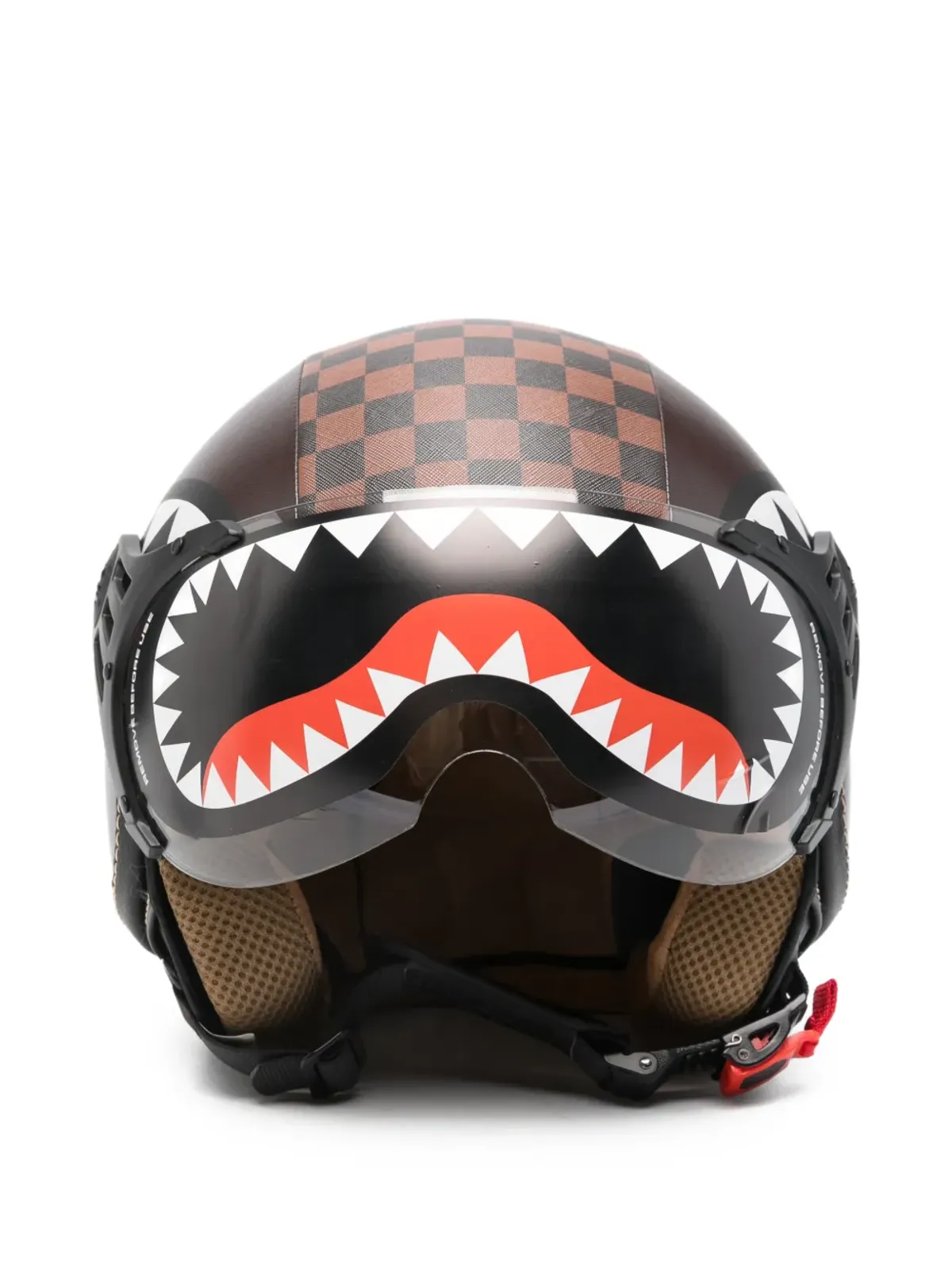 Sprayground チェック柄ヘルメット - 画像1