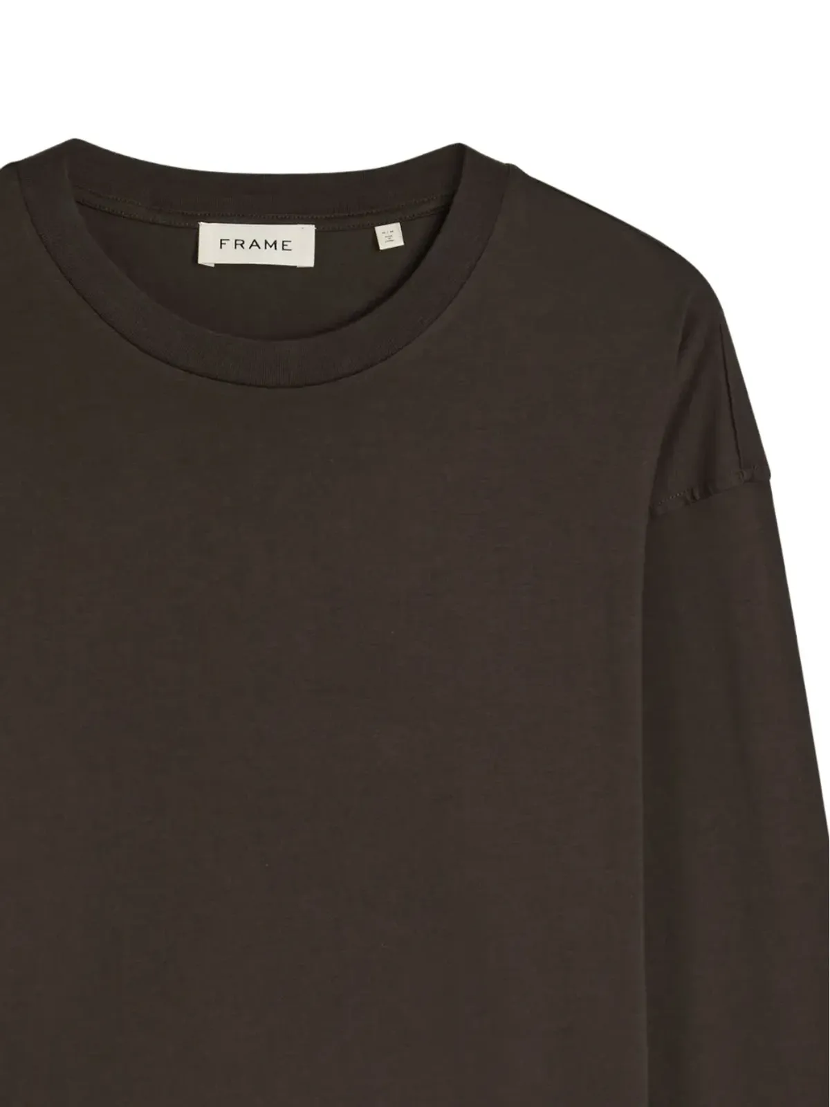 FRAME ロングスリーブ Tシャツ - ブラウン - 画像2