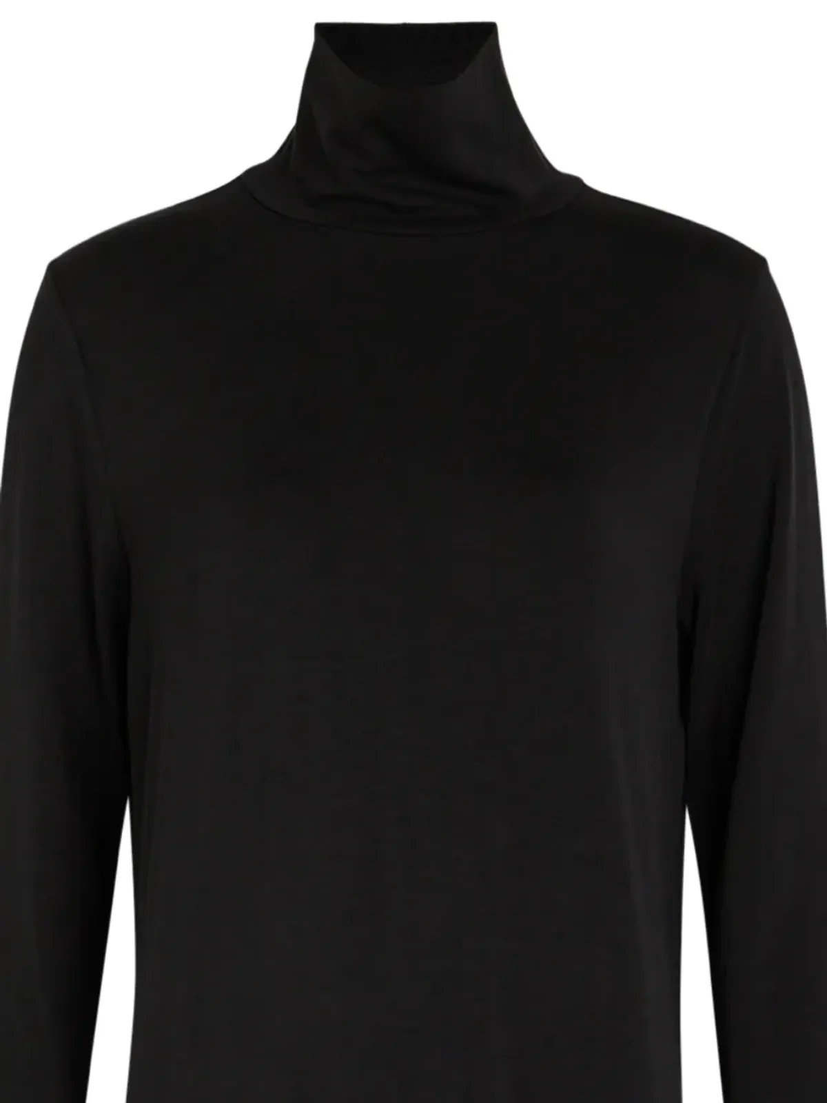 Eileen Fisher ロールネック長袖ミディドレス - 画像2