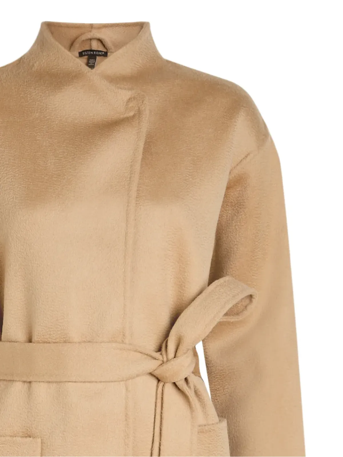 Eileen Fisher タイベルトコート - 画像2