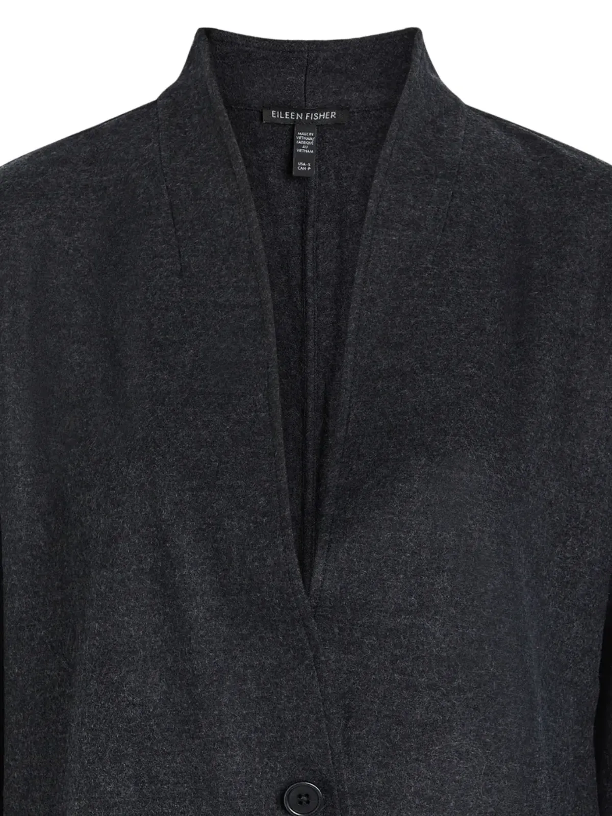 Eileen Fisher ポケット付きシングルブレストジャケット - 画像2