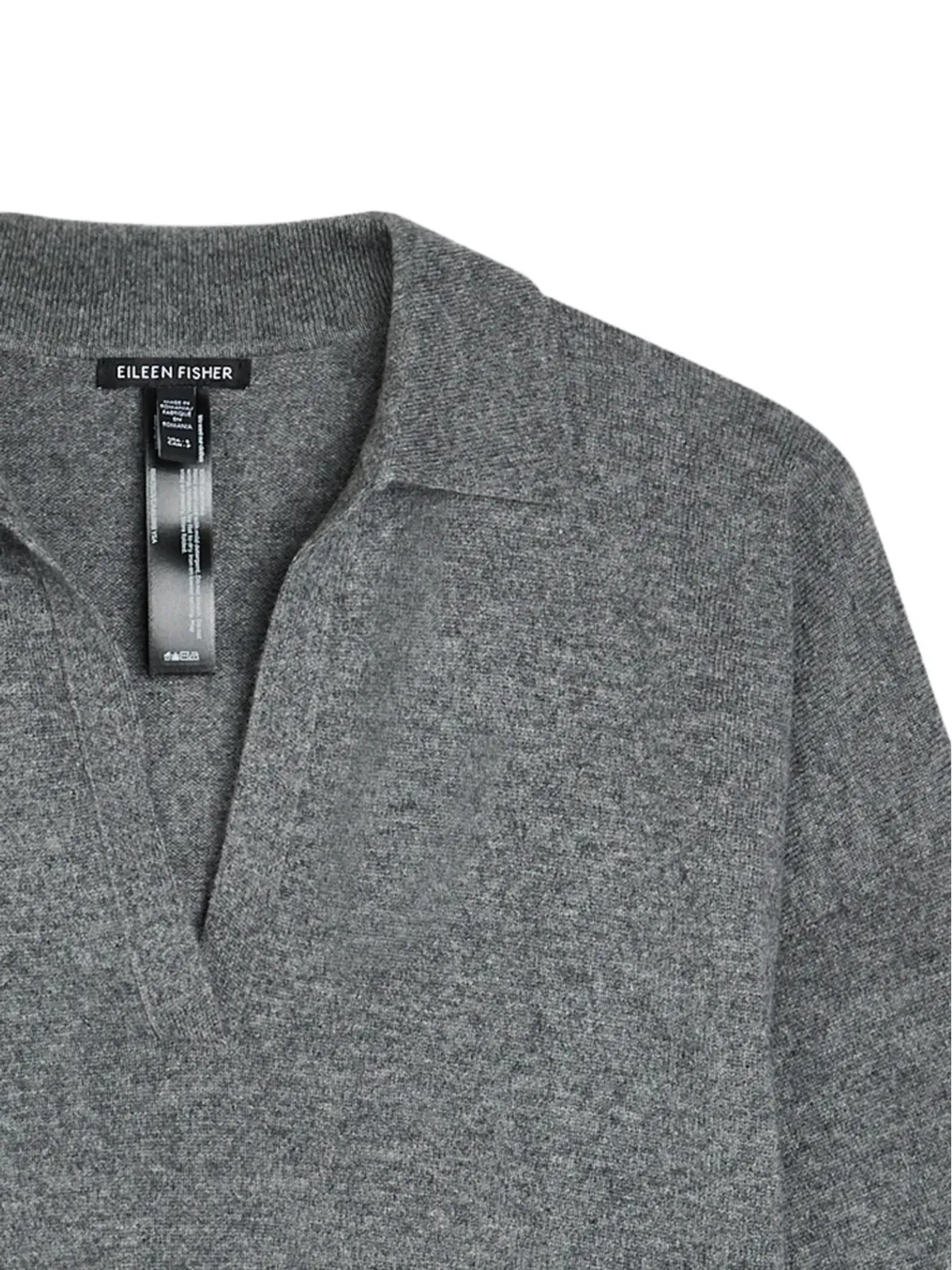 Eileen Fisher Vネックセーター - 画像2