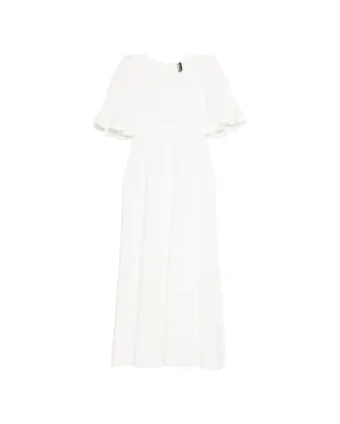 Needle & Thread scallop lace pointelle knit gown - White - サムネイル1