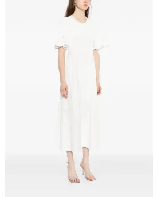 Needle & Thread scallop lace pointelle knit gown - White - サムネイル3