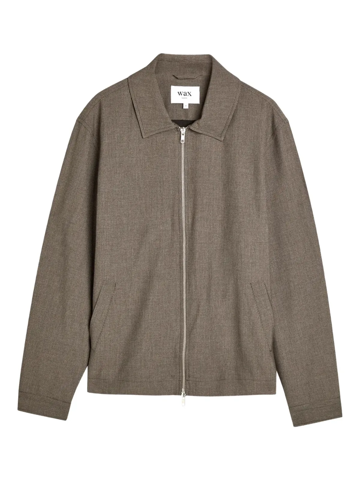 Wax London Eldon ジップアップポケットオーバーシャツ - 画像1