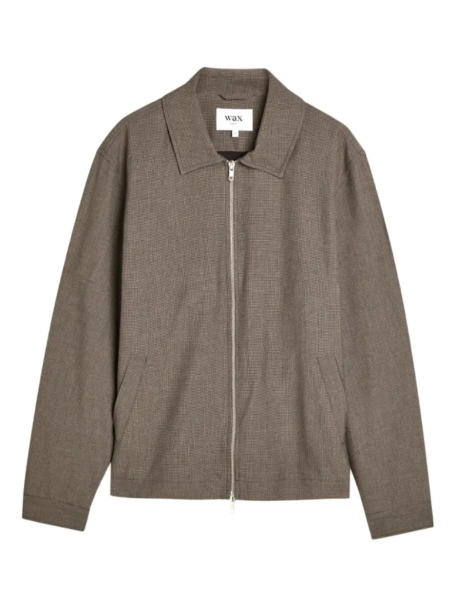 Wax London Wax London Eldon ジップアップポケットオーバーシャツの商品画像