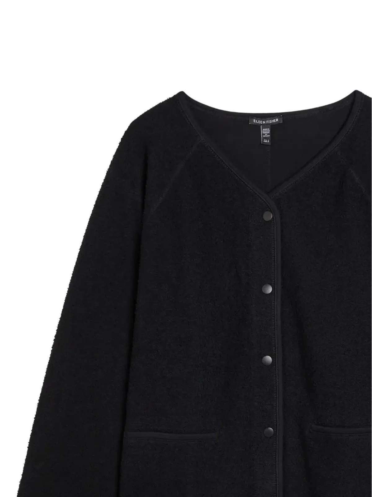 Eileen Fisher スナップボタンジャケット - 画像2