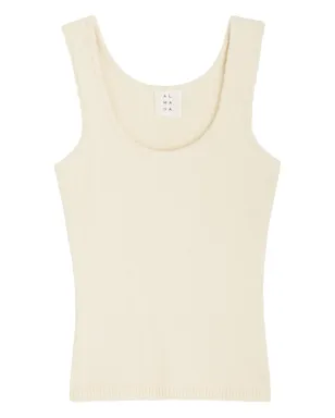 Almada Label Riri scoop-neck top - Neutrals - サムネイル1