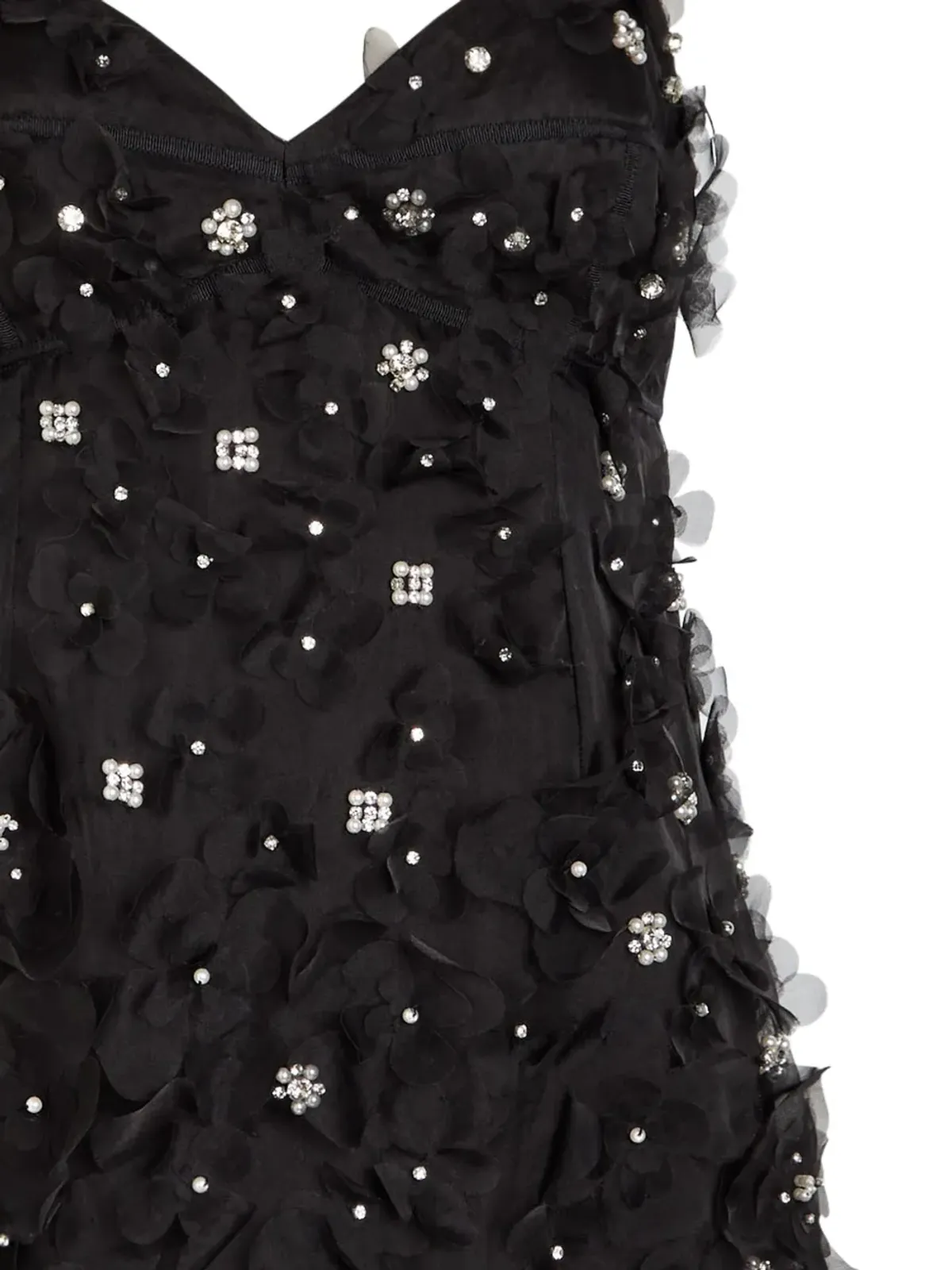 LoveShackFancy Ambessa embellishment ミニドレス - 画像2