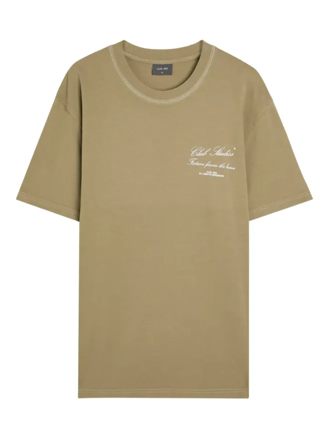 CLUB 1984 CLUB 1984 テキストプリント クルーネック Tシャツの商品画像