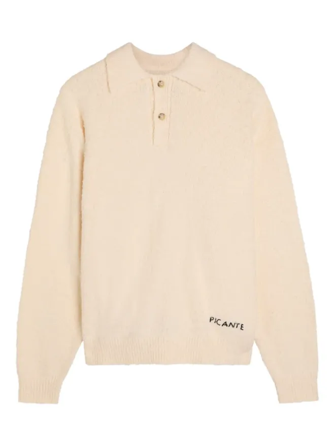 PICANTE PICANTE ボタン付きポロシャツの商品画像