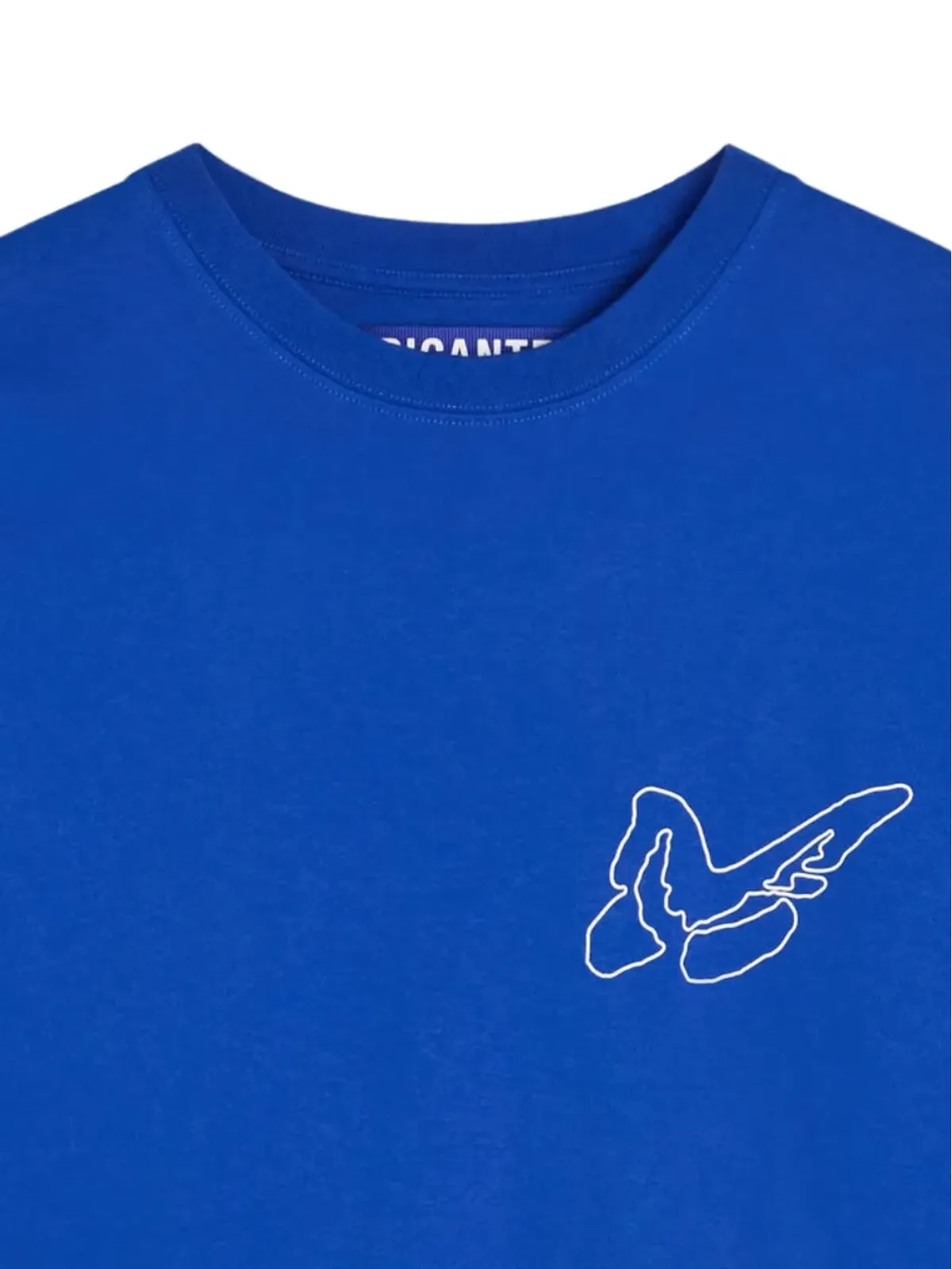 PICANTE 刺繍ディテール Tシャツ - ブルー - 画像2