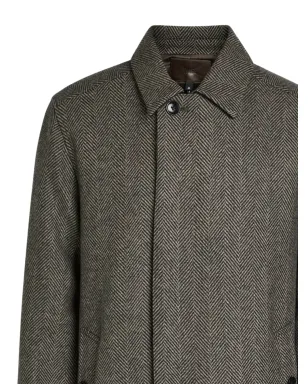 PAIGE ヘリンボーンコート ブラウン - サムネイル2
