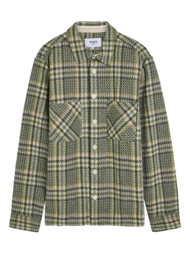 Wax London Wax London Whiting チェックポケットジャケット - グリーンの商品画像