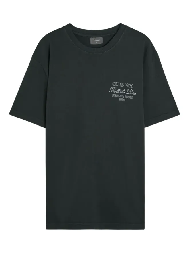 CLUB 1984 CLUB 1984 Roll The Dice プリント Tシャツ - ブラックの商品画像