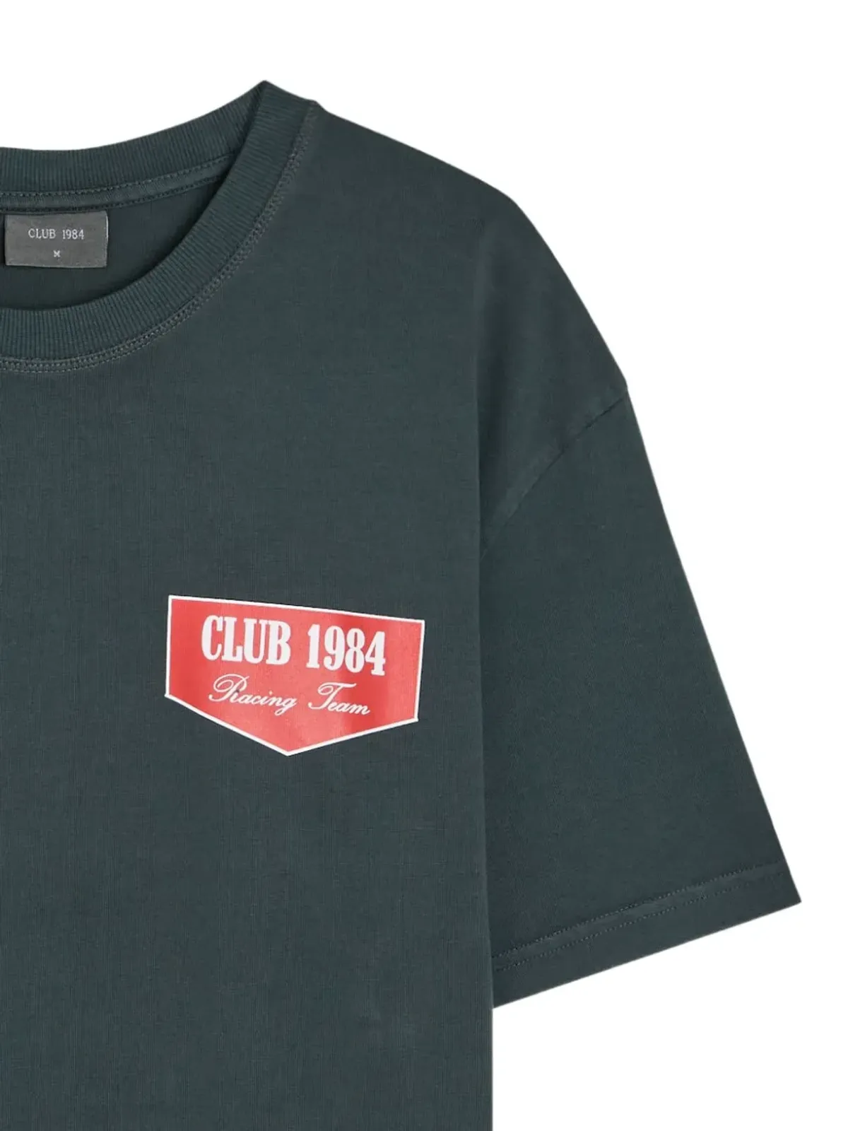 CLUB 1984 プリントTシャツ - グレー - 画像2