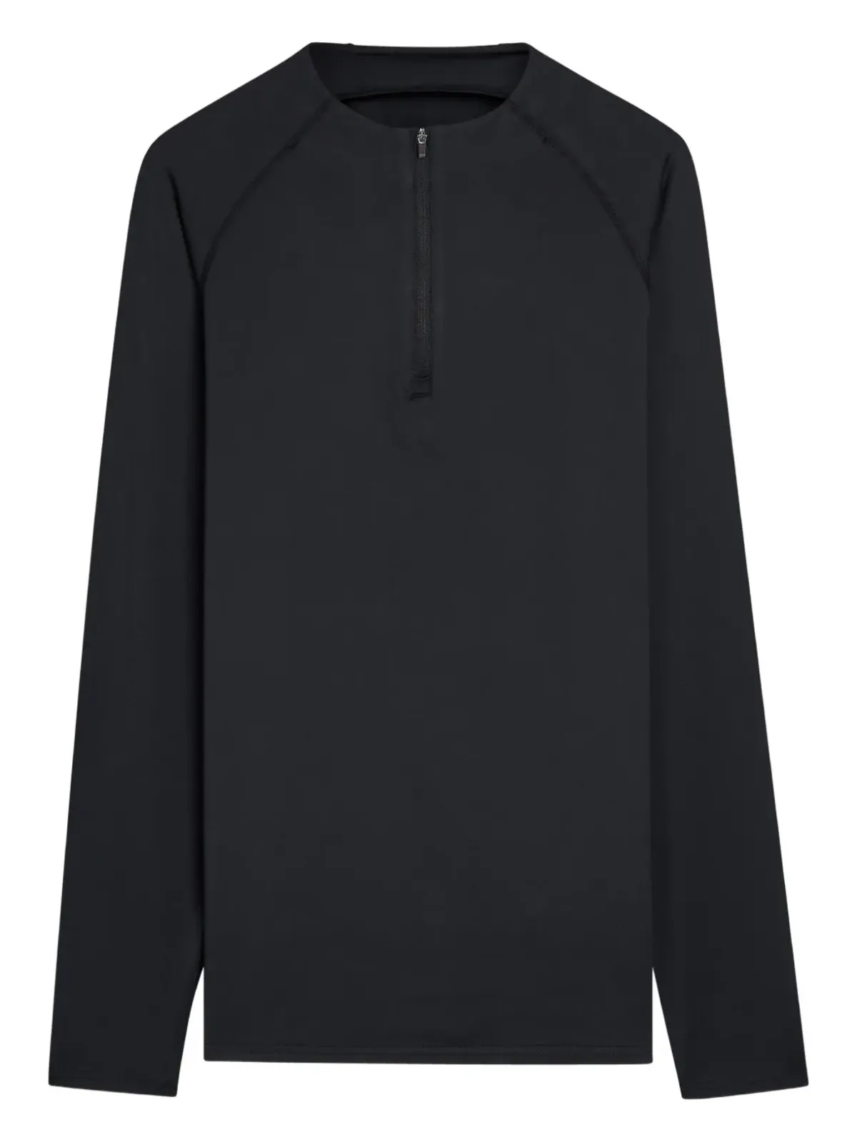 CONDITION WEAR クォータージップ・スウェットシャツ - ブラック - 画像1