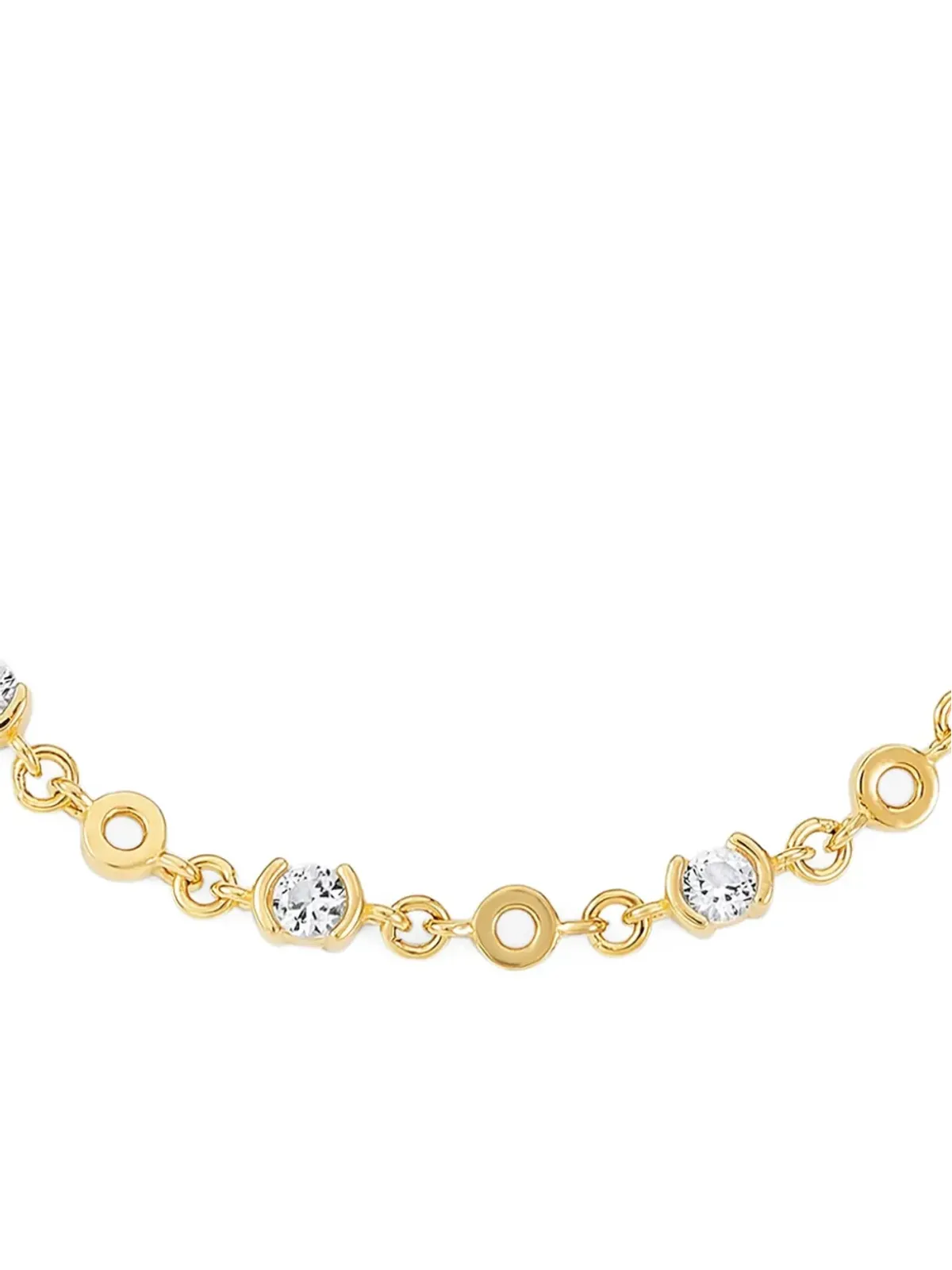 V JEWELLERY 円形ディテール ブレスレット - 画像2