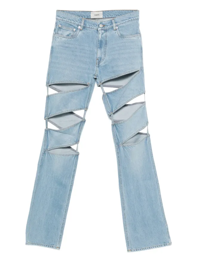 Coperni Coperni カットアウトデニムジーンズの商品画像
