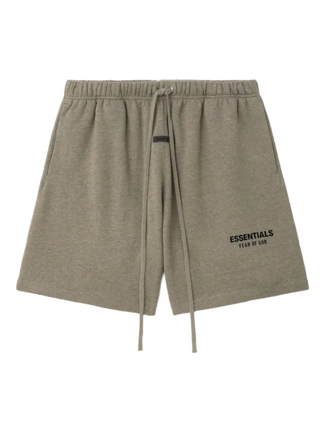 Fear of God ESSENTIALS FEAR OF GOD ESSENTIALS ドローストリング付き トラックショーツ - グレーの商品画像
