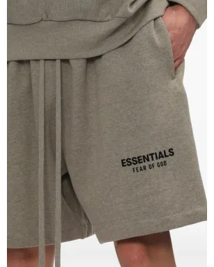 FEAR OF GOD ESSENTIALS ドローストリング付き トラックショーツ - グレー - サムネイル5