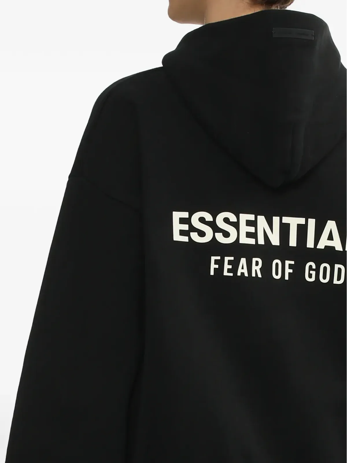 FEAR OF GOD ESSENTIALS ジップファスナー付きフーディ - ブラック - 画像5