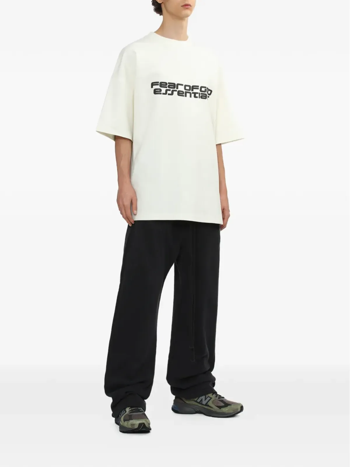 FEAR OF GOD ESSENTIALS 90年代風 半袖Tシャツ - ニュートラルカラー - 画像2