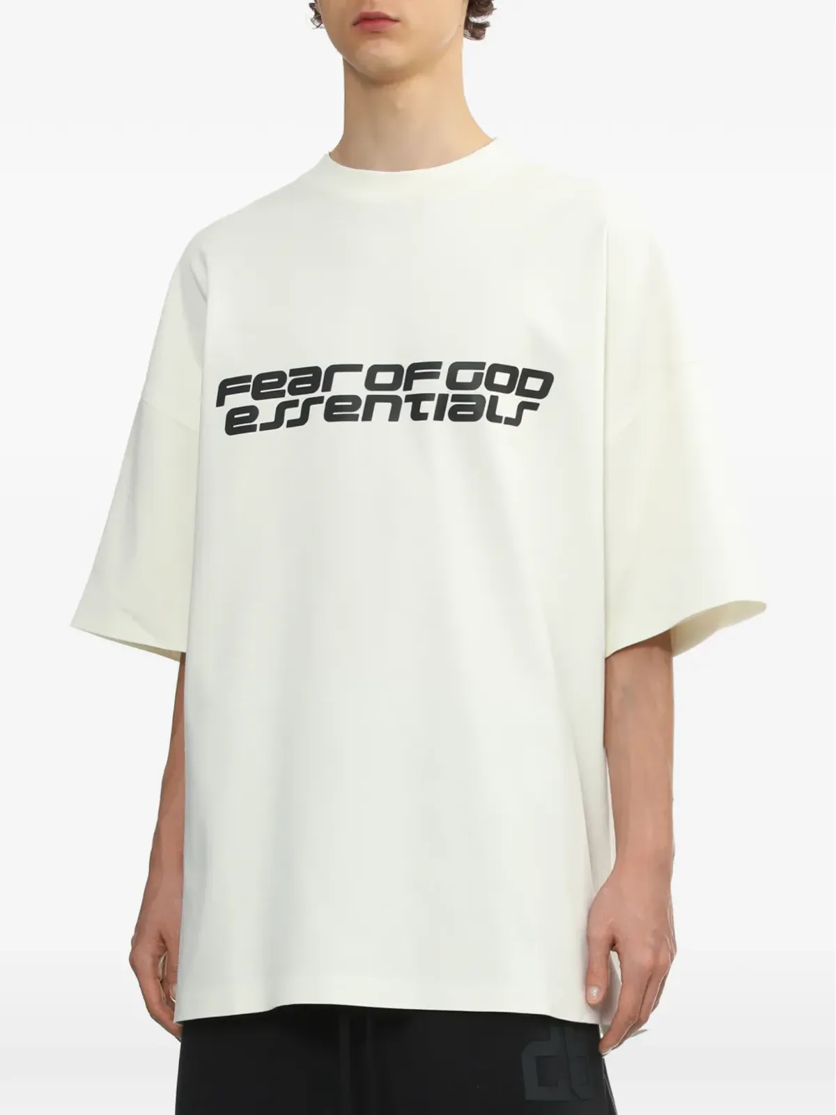 FEAR OF GOD ESSENTIALS 90年代風 半袖Tシャツ - ニュートラルカラー - 画像3