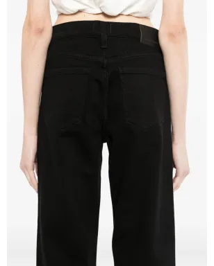 Citizens of Humanity Delfina ストレートレッグ ジーンズ - ブラック - サムネイル5