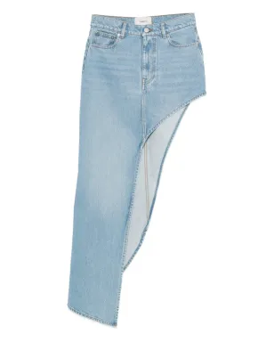 Coperni アシンメトリックパネルスカート - Blue - サムネイル1